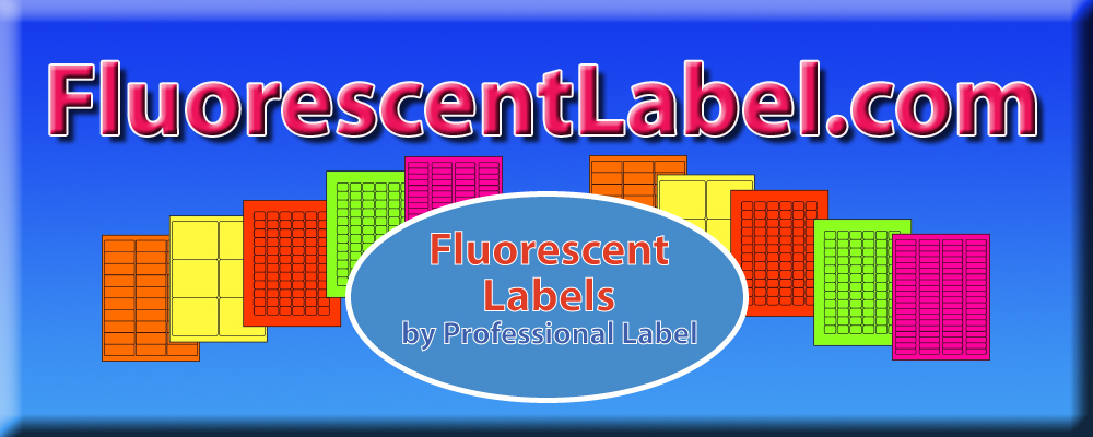 Fluorescent Labels by ProfessionalLabel.com